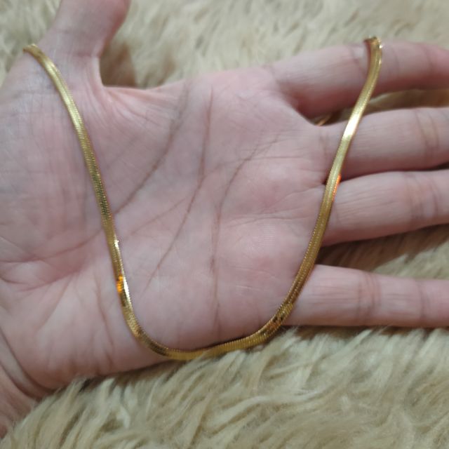 Snake chain store 18k gold