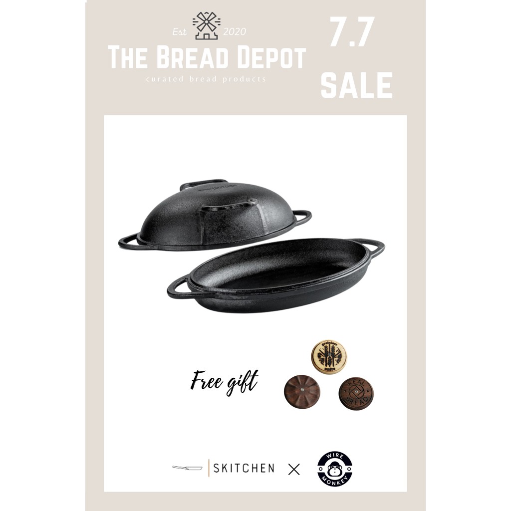 Brisbane Bread Pan Dutch Oven for Bread Baking Shopee Philippines