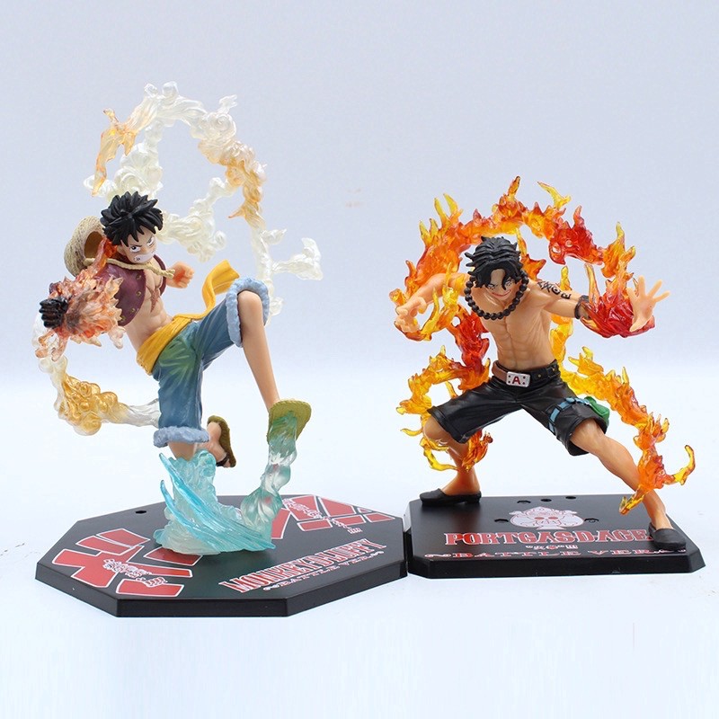 One Piece New Series Battle Version Luffy /Zero Portgas D Fire Punch ...