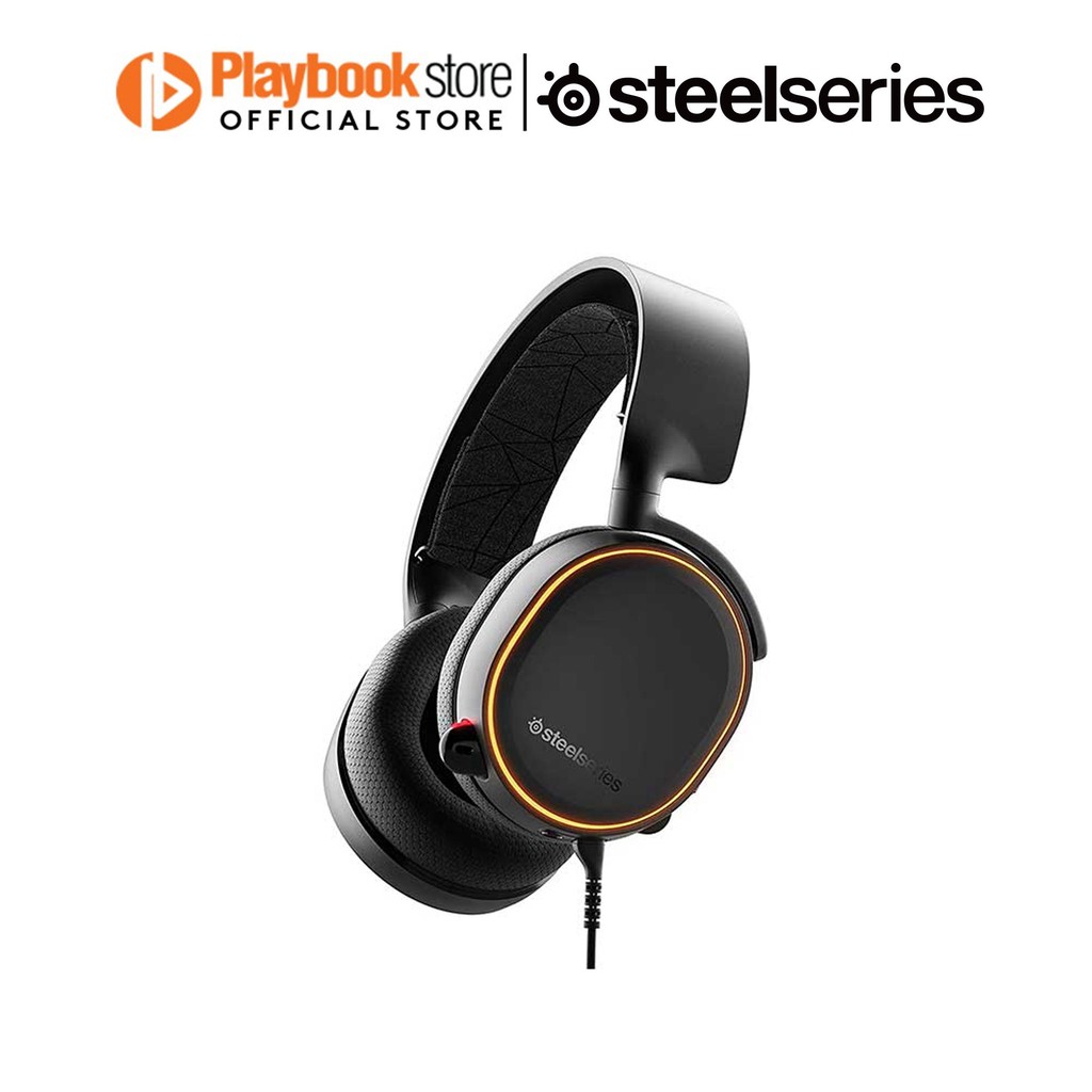 SteelSeries Arctis 5 7.1 Surround RGB Illuminated Gaming Headset 61504 61507