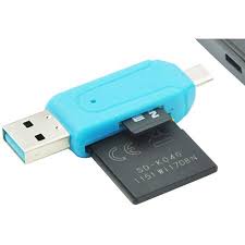 2 in 1 USB OTG Card Reader Universal Micro USB TF SD Card Reader for PC ...