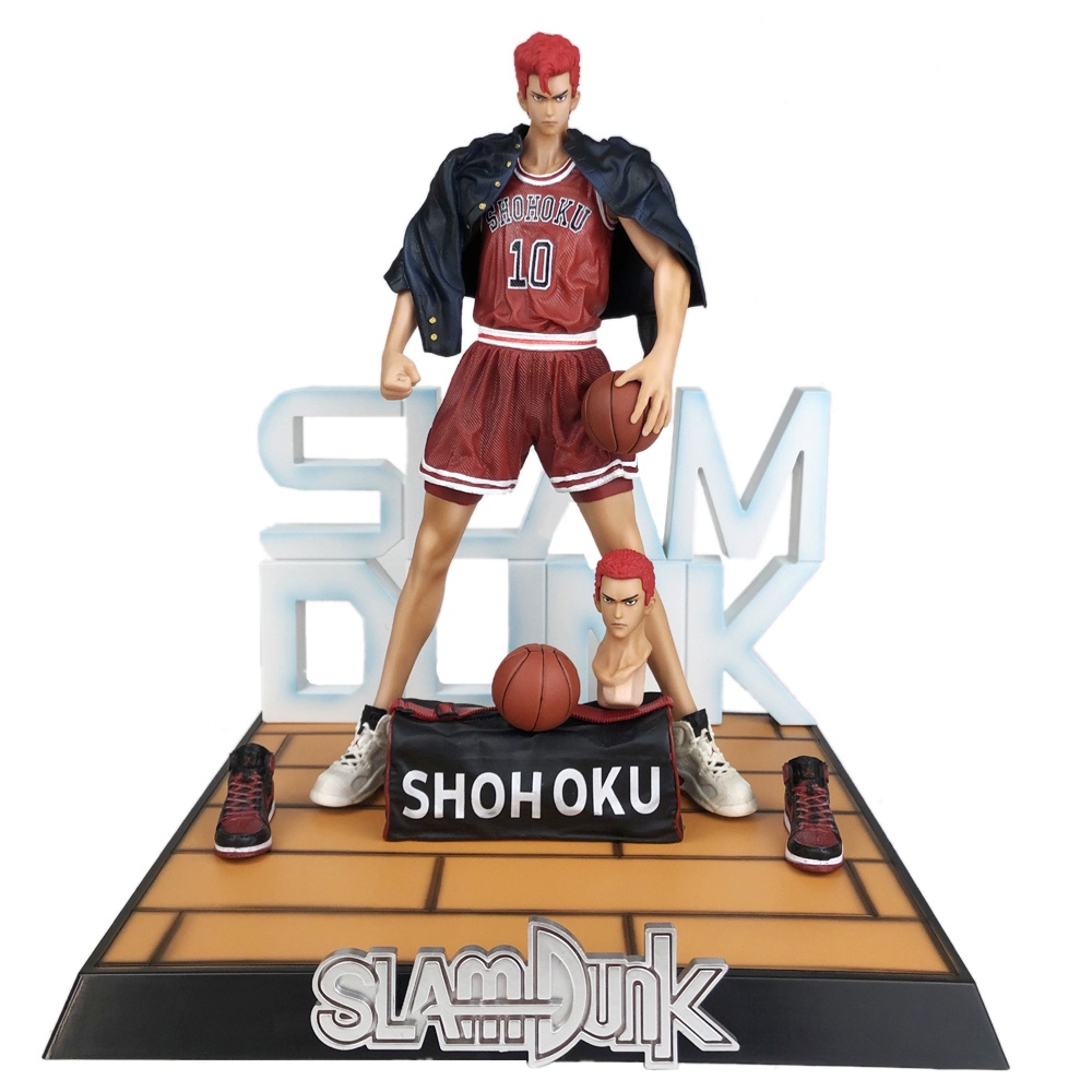 Deluxe GK Slam Dunk 10 Hanamichi Sakuragi Action Figure Shohoku ...