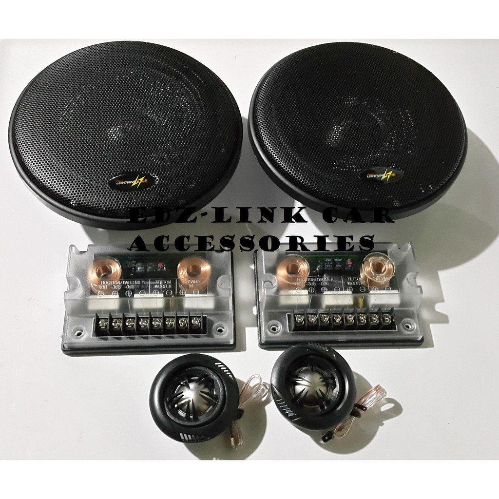 Car Speaker with Separate and Tweeter Set Lightning Lab SP2689 Stage 2