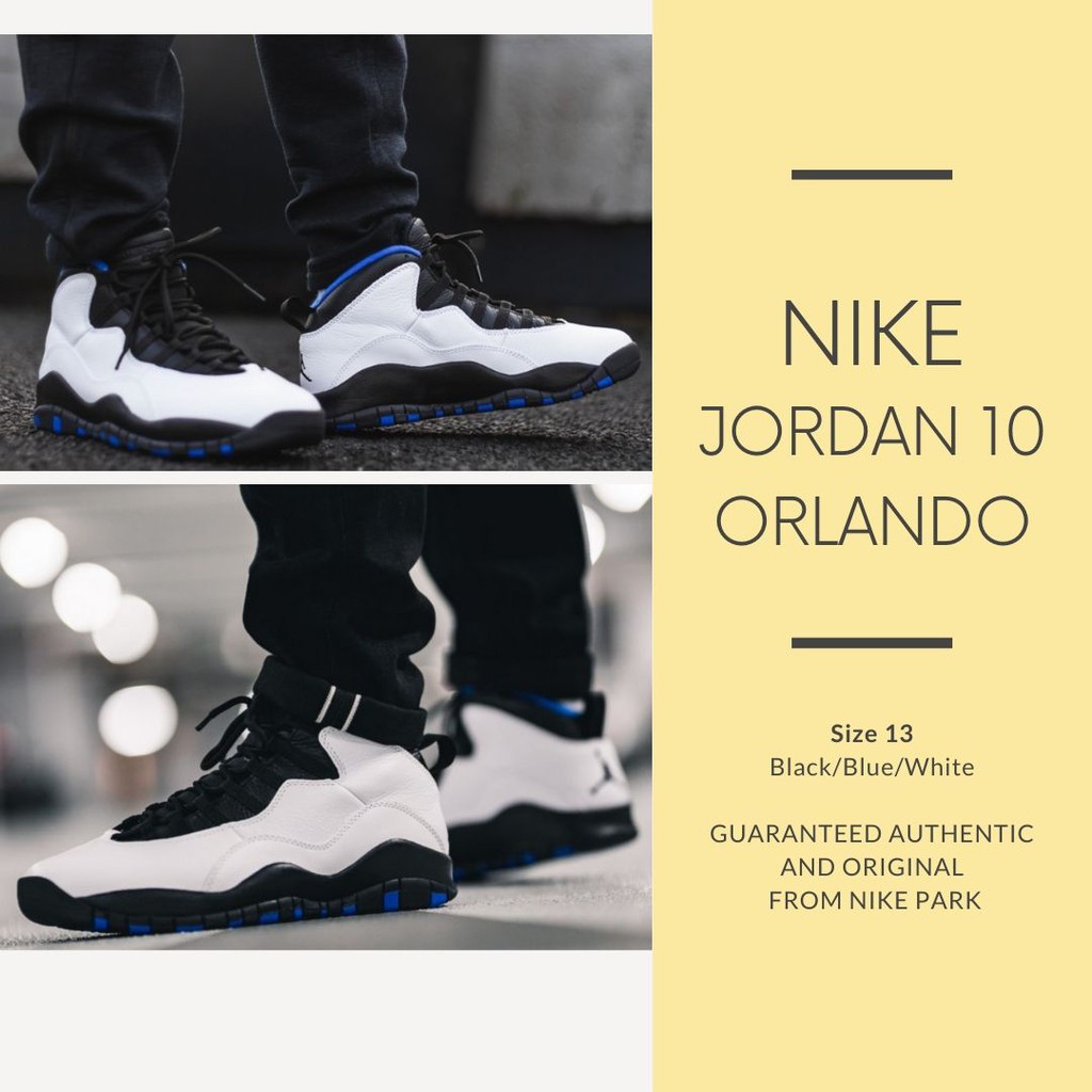 Retro 10 clearance orlando on feet