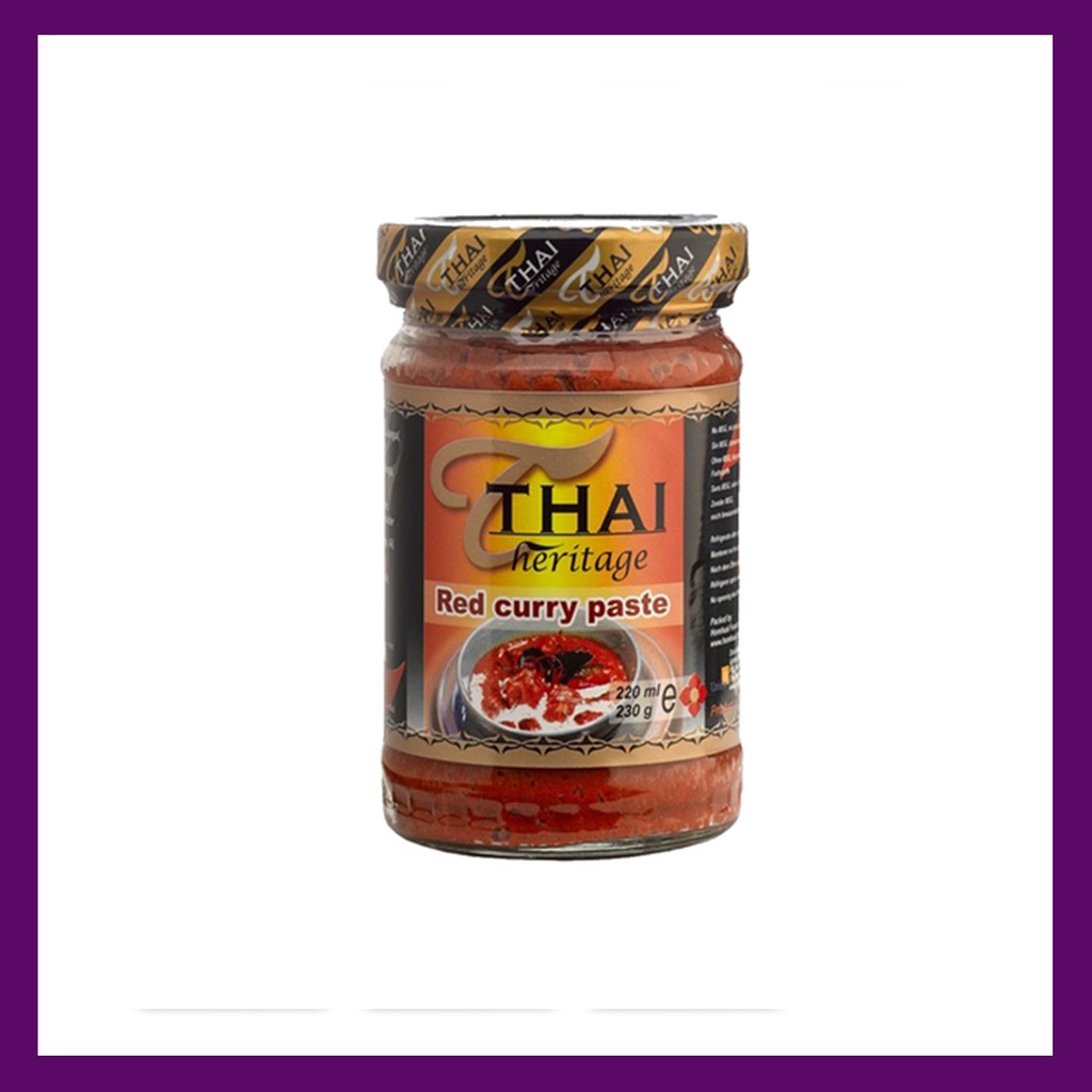 Thai Heritage Red Curry Paste 220ml | Shopee Philippines