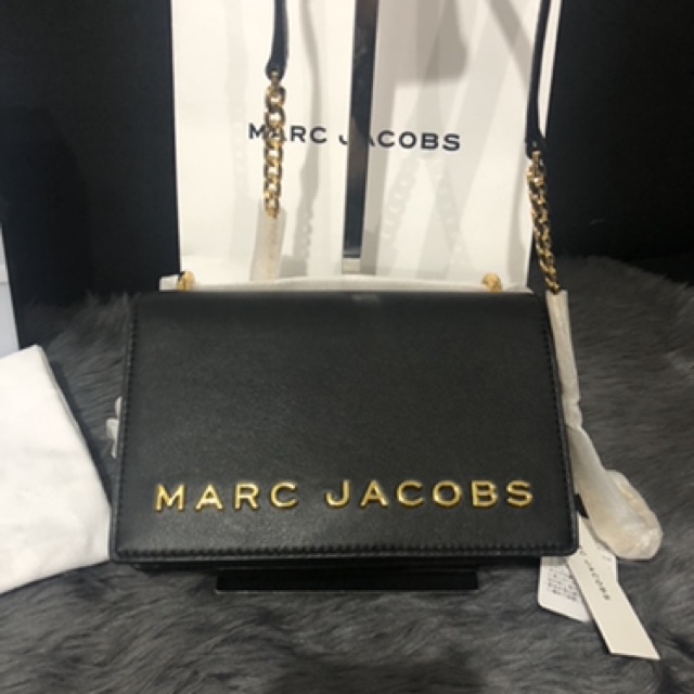 MARC JACOBS double take leather bag