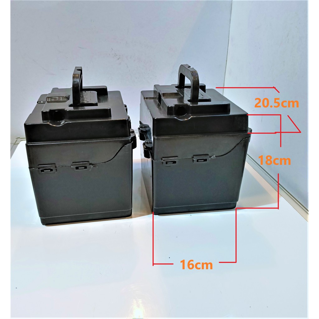 Ebike battery case for 48volts 20AH battery box for three wheelers romai mini cruz ERV and more