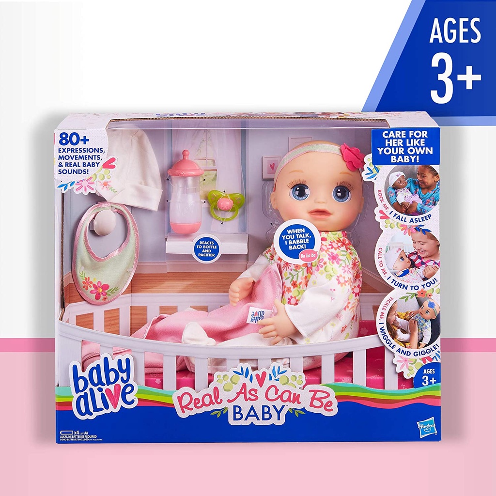 Baby Alive Real As Can Be Baby E2352