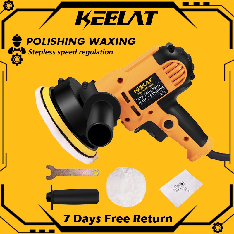 KEELAT Electric Car Polisher Machine Auto Polishing and Buffing Waxing