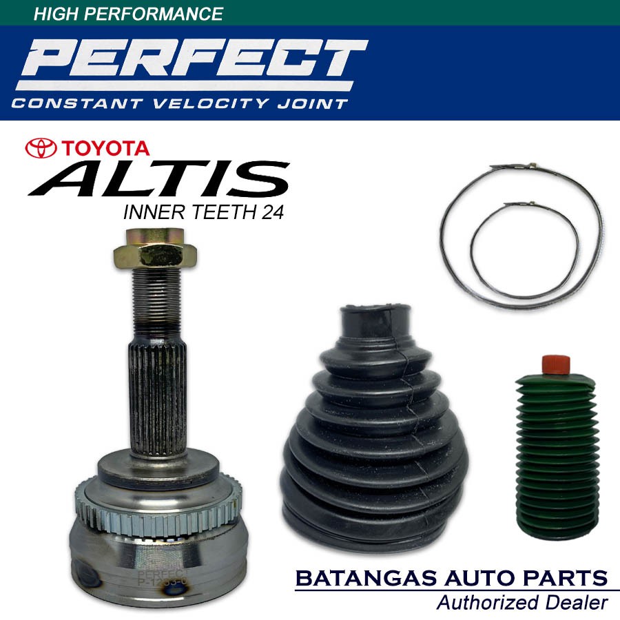 CV JOINT OUTER W/ ABS TOYOTA ALTIS (Inner Teeth 24) PN P12330