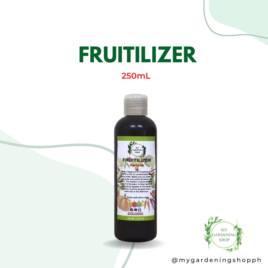 My Gardening Shop Fruitilizer Fermented Fruit Juice for Plants (250 ml