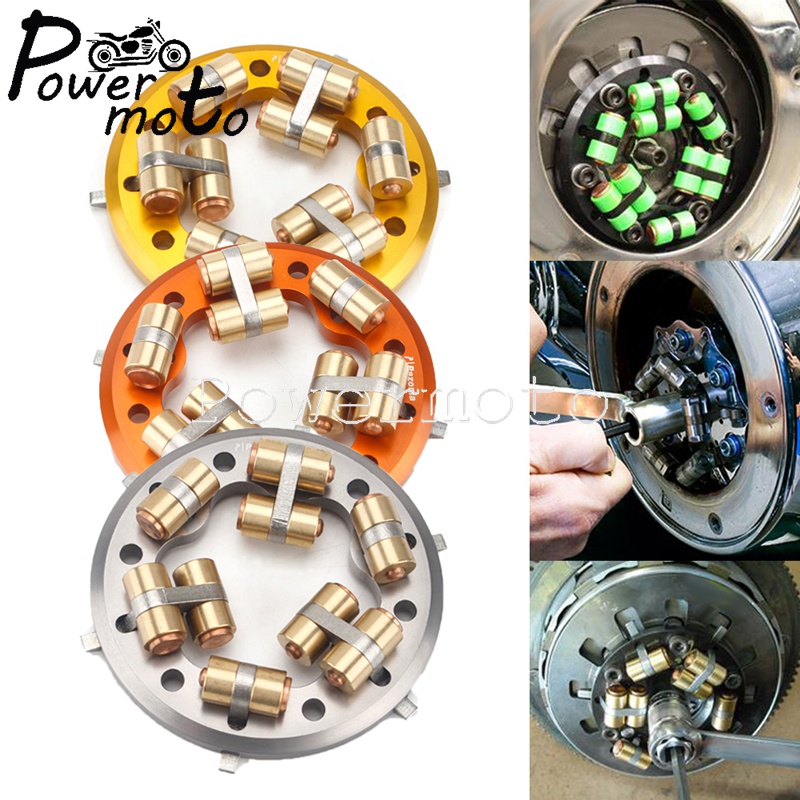 JK Orange Gold Titanium Motorcycle High Performance Low Profile Variable Pressure Clutch Plate