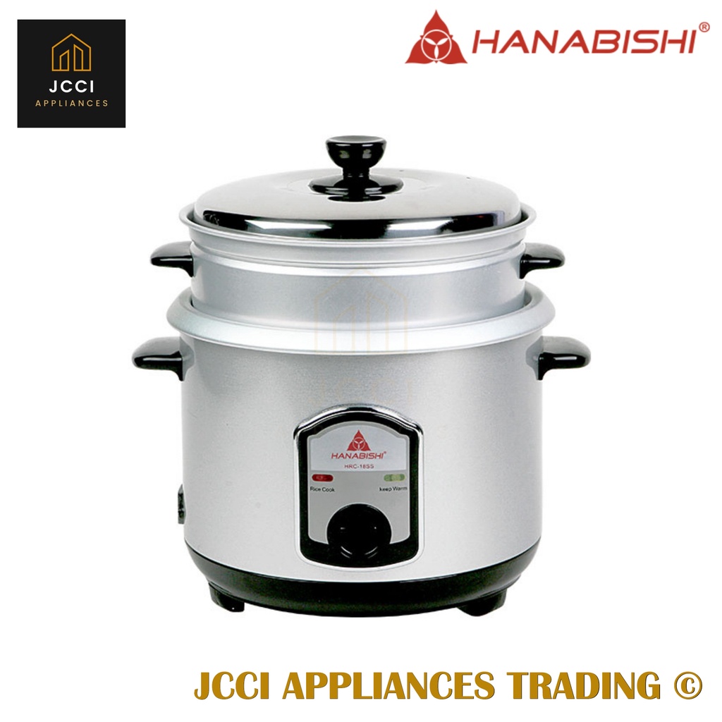 Hanabishi Rice Cooker (available in different sizes) HHRCFS