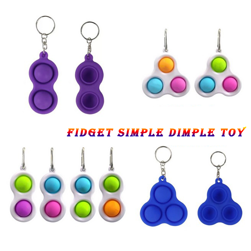 【new Product】【in Stock】tiktok Fidget Toy Simple Dimple Fat Brain Simpl 