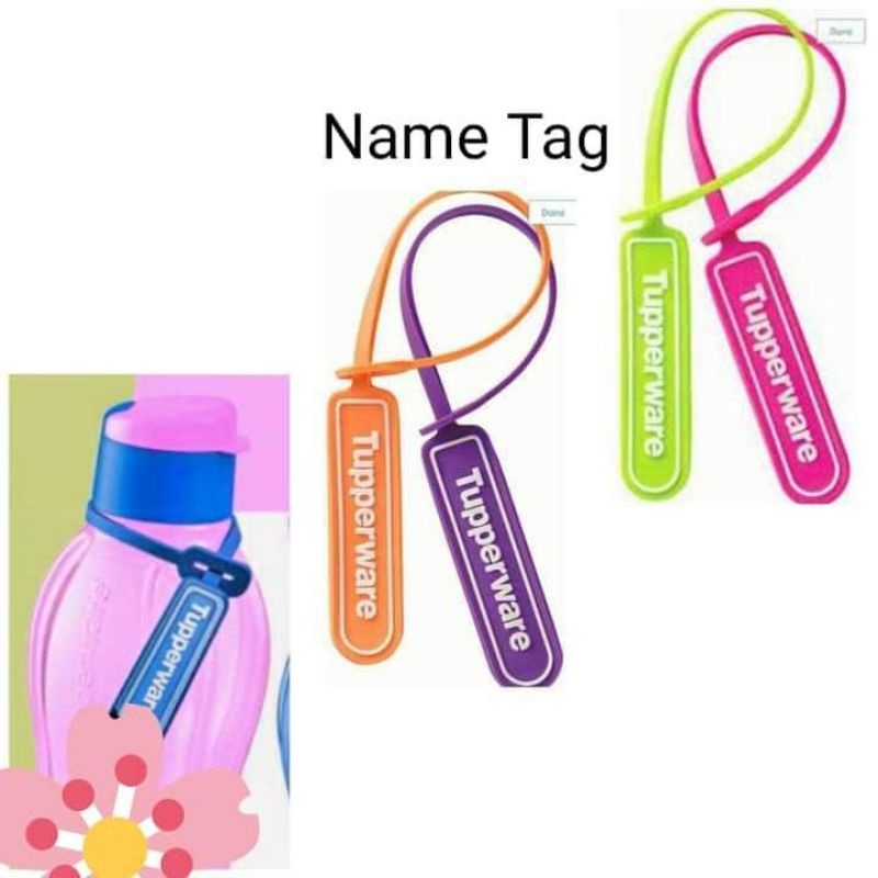 Eco Bottle 750ml / Name Tag Tupperware | Shopee Philippines