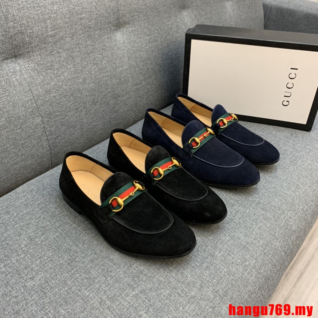 KASUT KULIT GUCCI ORIGINAL, Men's Fashion, Footwear, Casual shoes on  Carousell