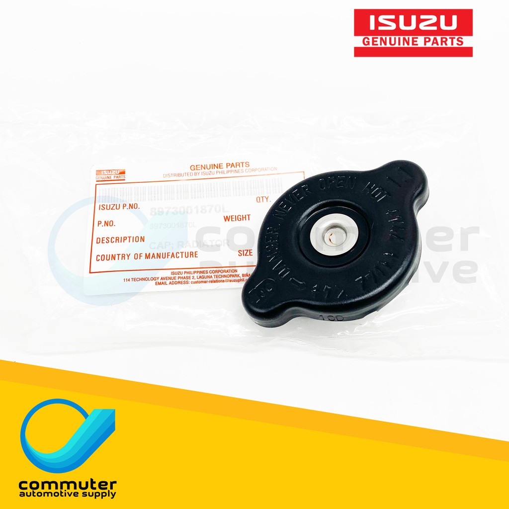 Radiator Cap Isuzu Crosswind, Isuzu Crosswind Sportivo, Isuzu Dmax ...
