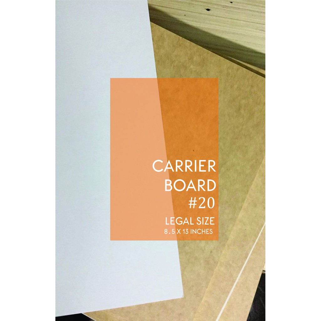 Carrier on sale board paper