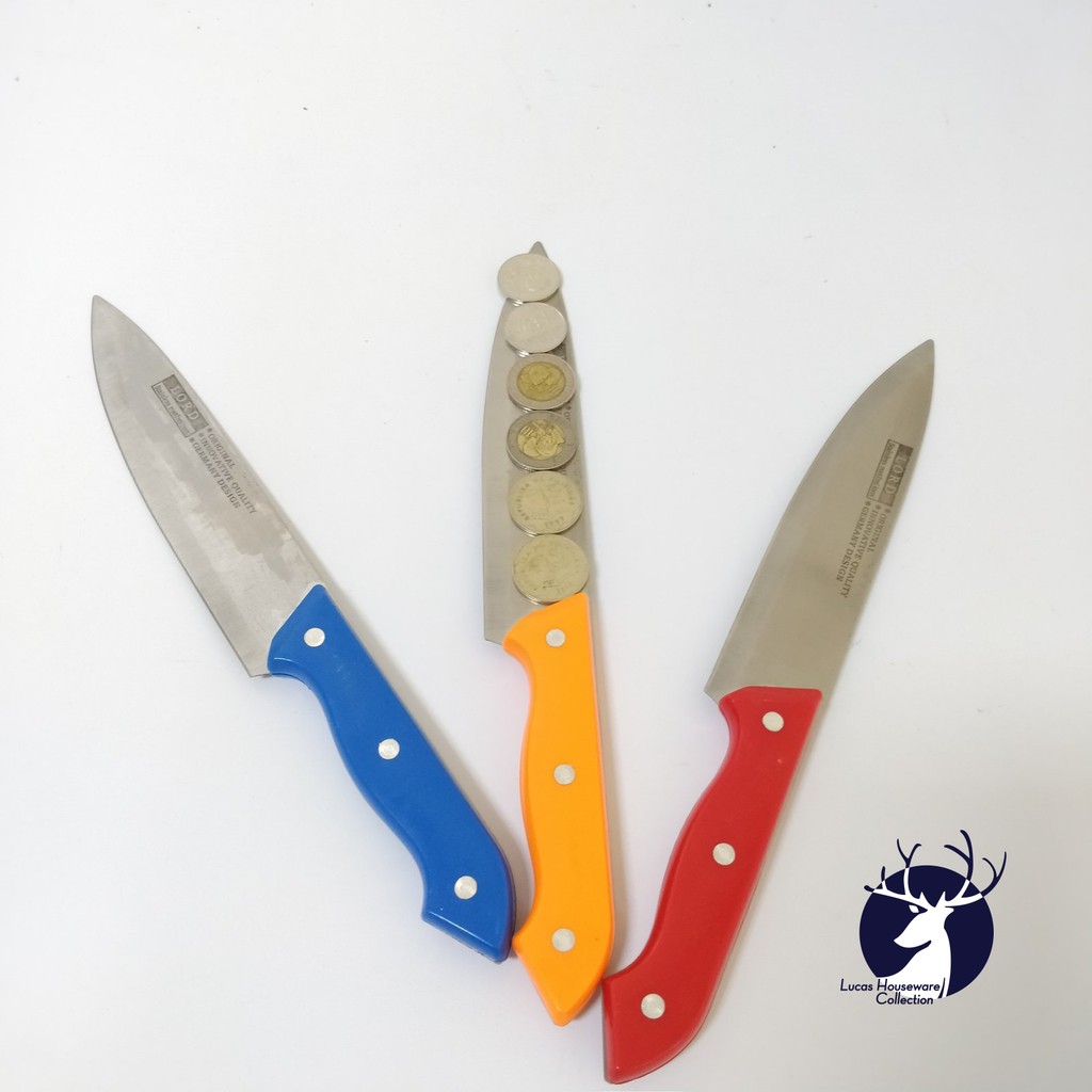 LORD STAINLESS KITCHEN KNIFE 3 IN 1 SIZE 7 Shopee Philippines