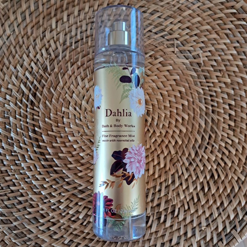 AUTHENTIC BATH AND BODY WORKS MIST DAHLIA Shopee Philippines