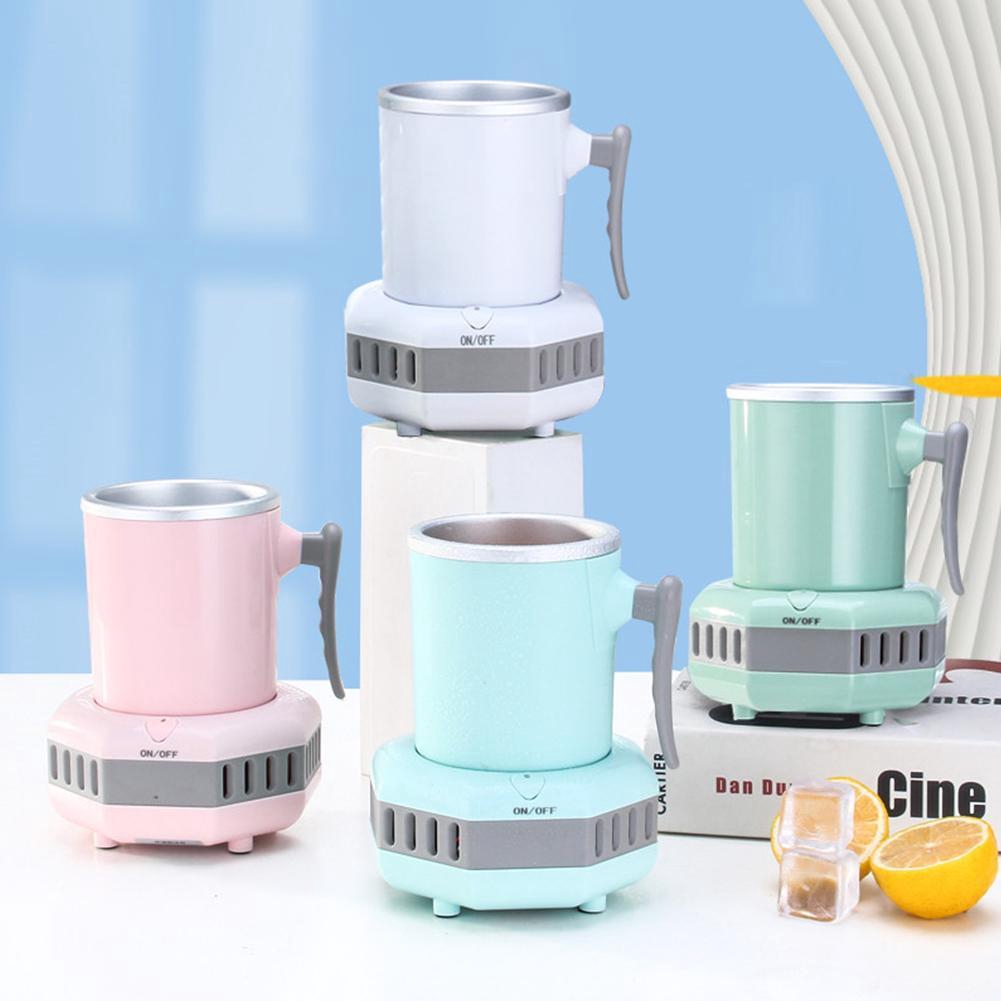 Quick Cooling Mug Portable Electric Smart Beverage Fast Cooler Freezing