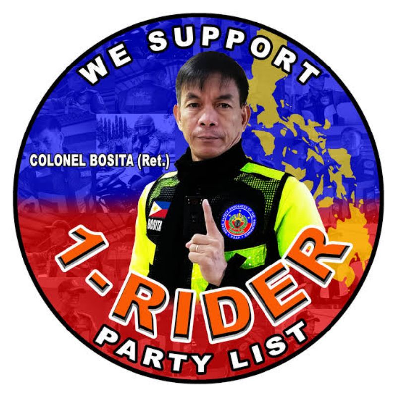 Col Bosita 1 Rider Supporter Car Motor Decal Sticker V4 | Shopee ...