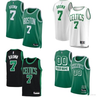 NBA_ Jersey Boston''Celtics''Jayson 0 Tatum Retro Larry 33 Bird Jaylen 7  Brown Marcus 36 Smart Basketball 75th Anniversary Mens jerseys