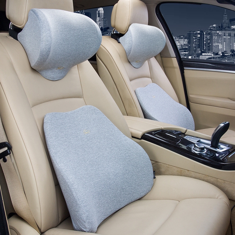 Comfortable Car Headrest Neck Pillow Comfortable Cotton Bone Leather Safety Car Seat Headrest Car Neck Pillow Plush Headrest Car Mounted Pattern Headrest Seat Back Cover Shopee Philippines