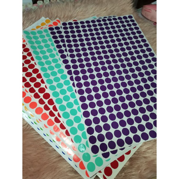 Circle Vinyl Sticker / Planner Journal Inventory Sticker / Waterproof ...