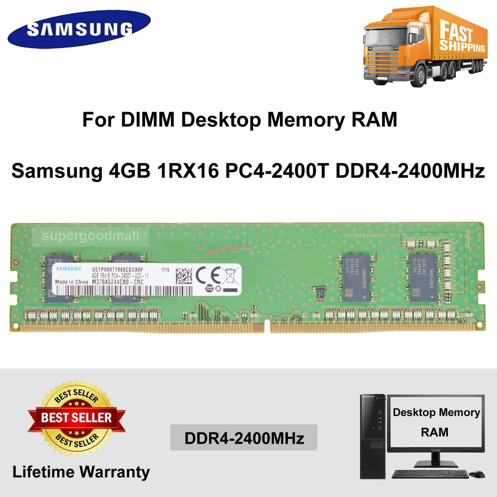 Desktop Ram Price Ram 4gb Ddr4 2400mhz Pc Samsung 4gb Ddr4 Pc4 Ram