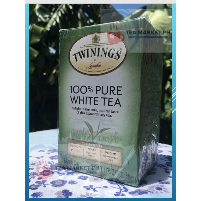 Twinings Pure White Tea - 20 tea bags