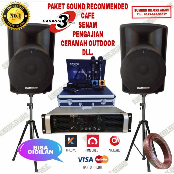 Ramsound 15 INCH Pasiive 500 WATT BLUETOOTH SOUND Package Distributors ...