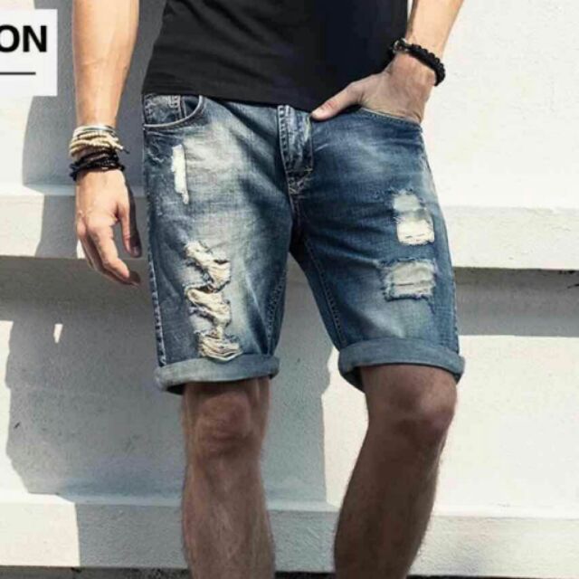 Maong shorts hot sale for male