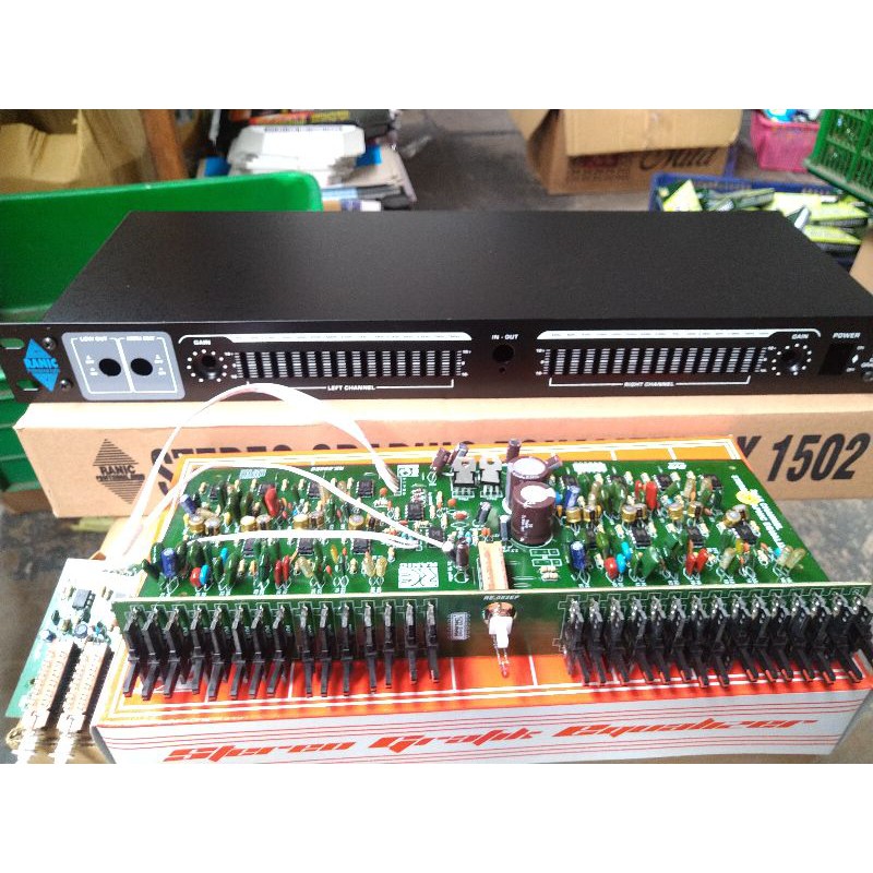 Equalizer 30 Channel Stereo 2x15 Channel Kit And Box Package | Shopee ...