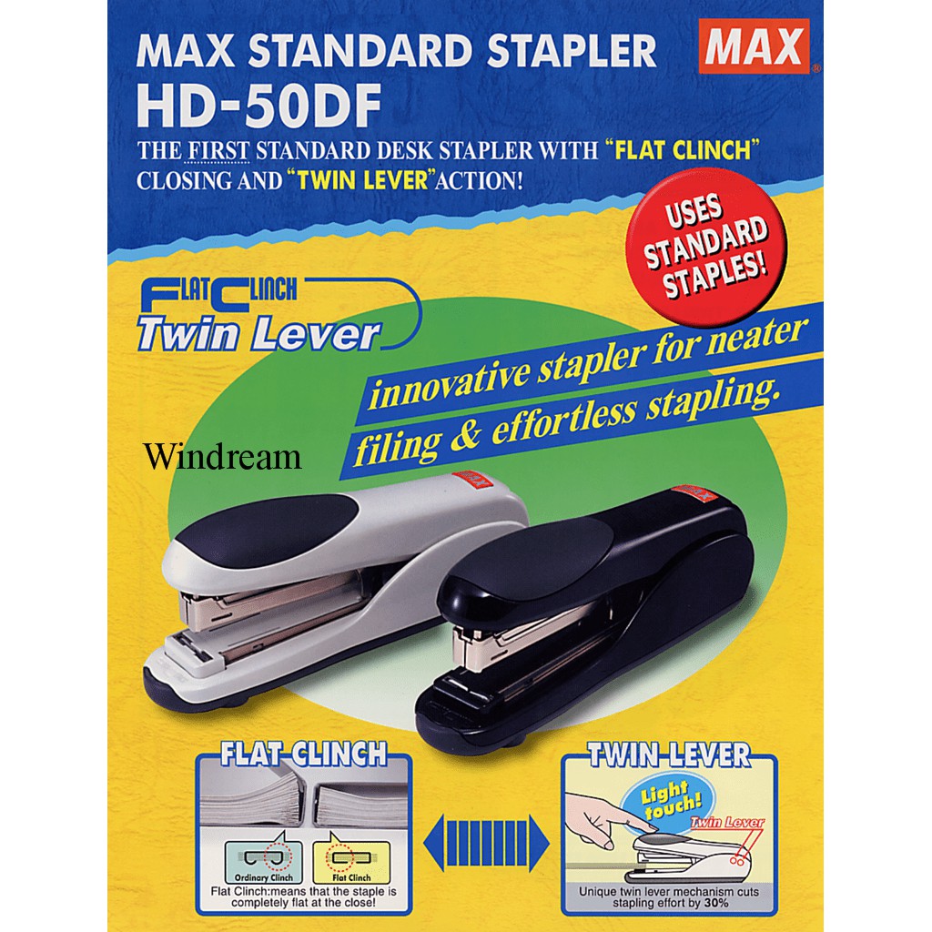 MAX STAPLER HD50DF heavy duty Shopee Philippines