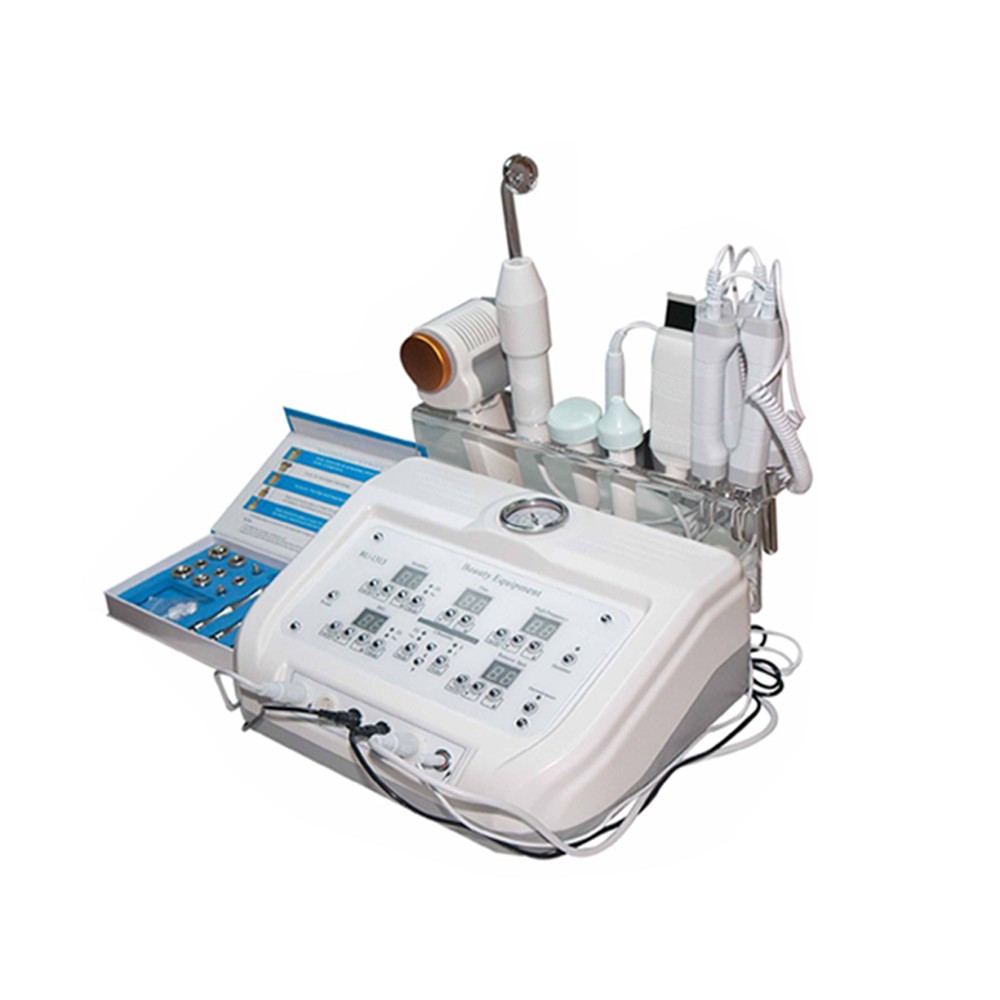 10 IN 1 Facial Machine with Diamond Peel, Cautery Machine Warts Removal, Galvanic Facial Machine
