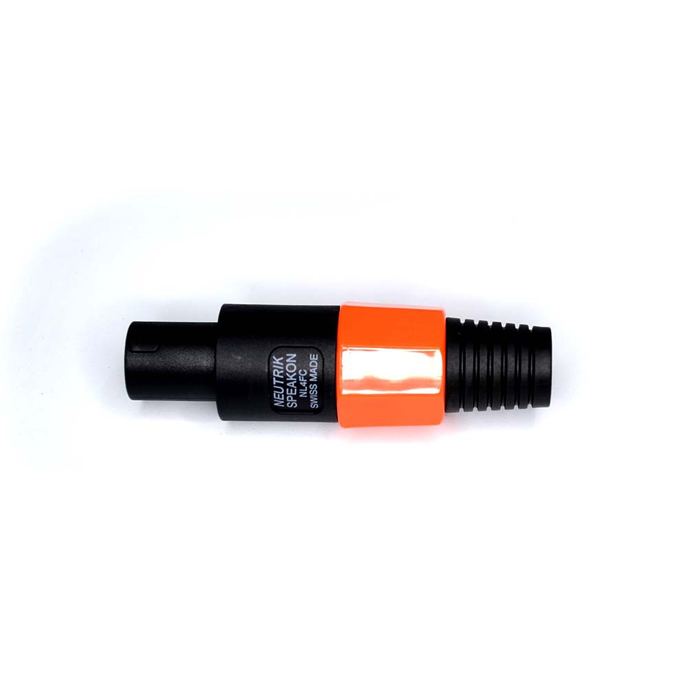 Neutrik NL4FC with rubber booth 4-Pole Male Speakon Connector Head Line ...