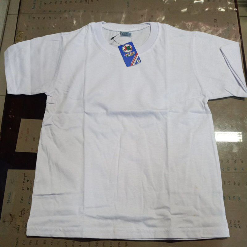 Junior Basic plain White T shirt 20 Shopee Philippines