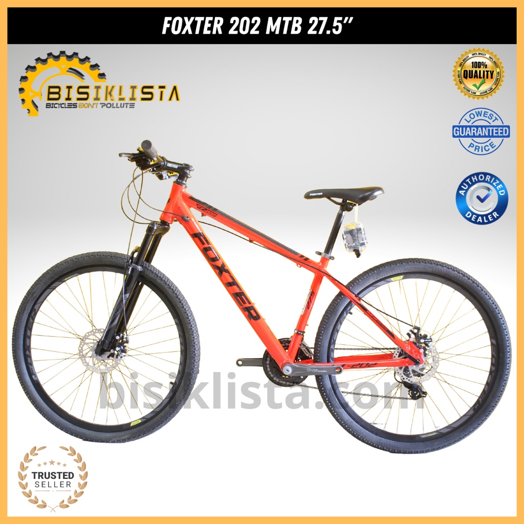 Foxter 2025 27.5 orange