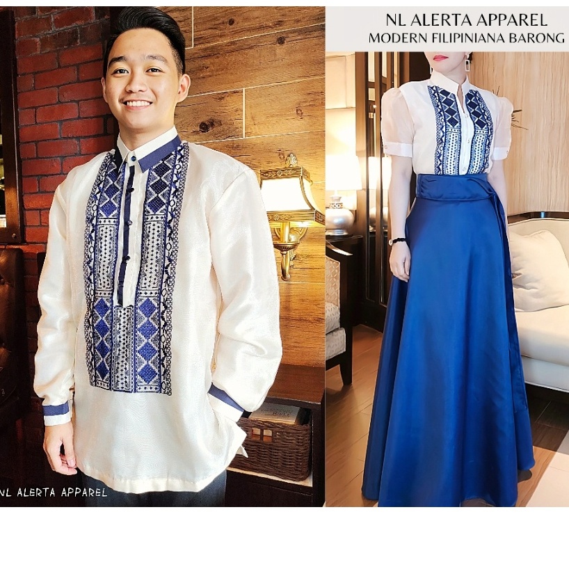 Modern filipiniana hotsell costume for male