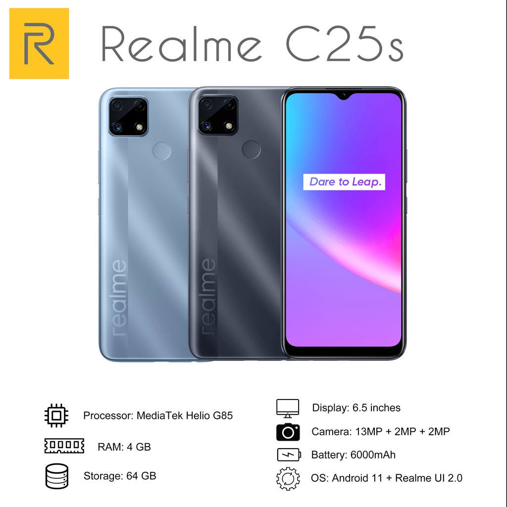 realme c25s camera