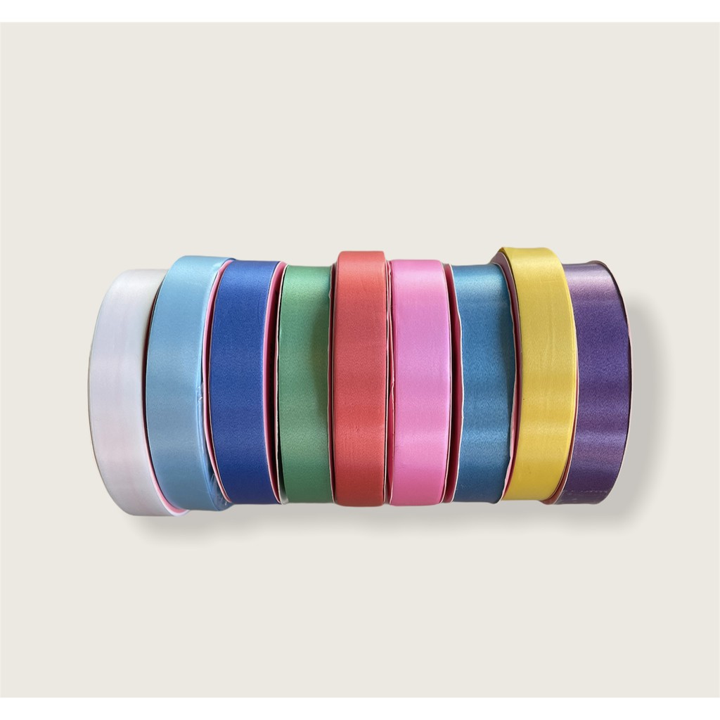 5/8 inch PLASTIC RIBBON 50 yards per roll | Shopee Philippines