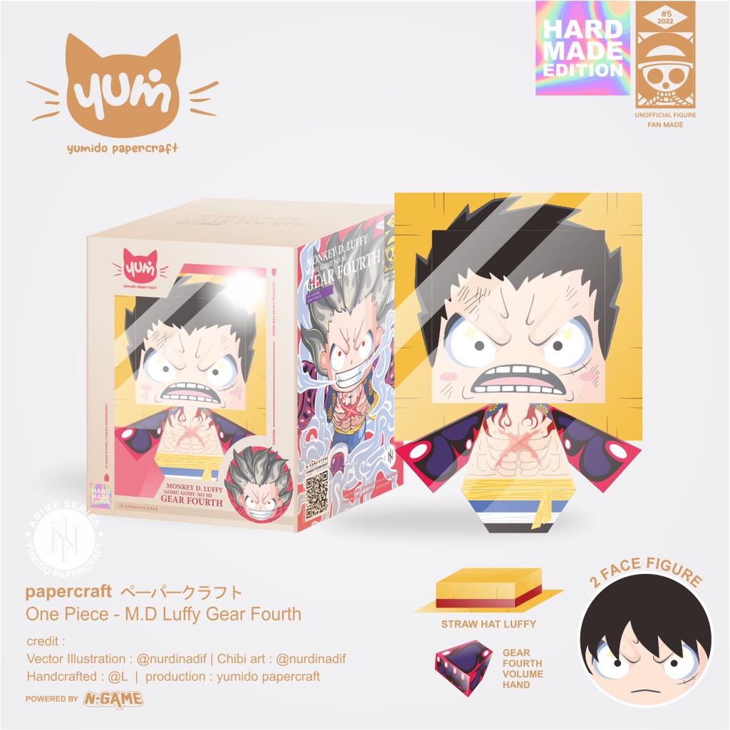 Action Figure Paper Craft One Piece Edition Luffy Zoro | Shopee Philippines