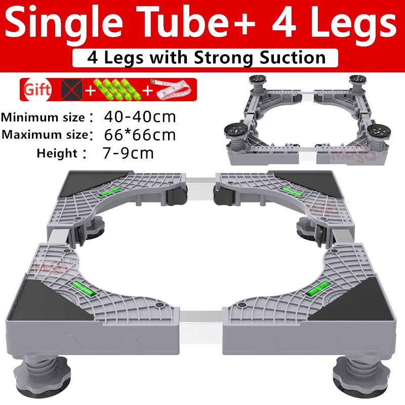 Washing Machine Stand With wheels Adjustable Ref Stand Roller ...
