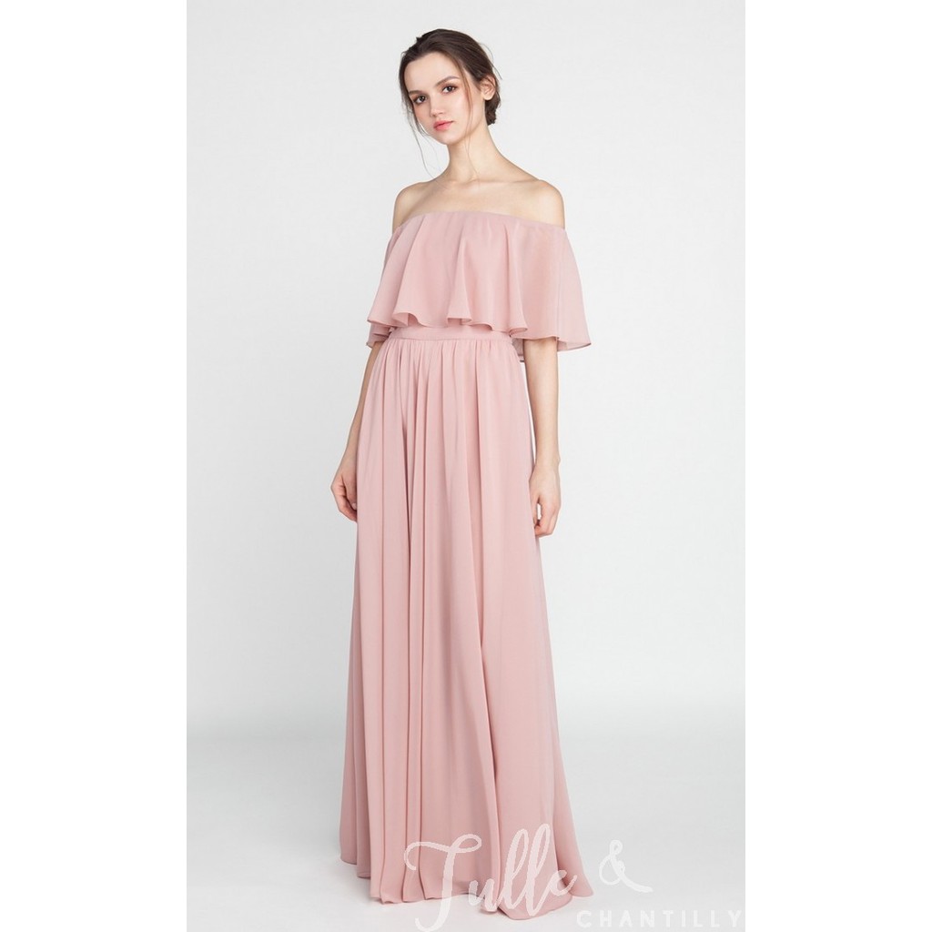 off shoulder bohemian dress philippines Boho Maxi Dress Off Shoulder White Flower A-line Layered Hem Long Dress For  Women