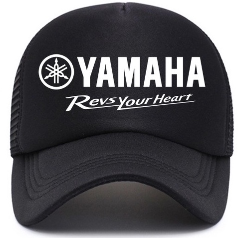 HIGH QUALITY Yamaha Revs Your Heart Motorcycle Logo Mio NMAX Aerox Mesh Cap  Net Cap Trucker H