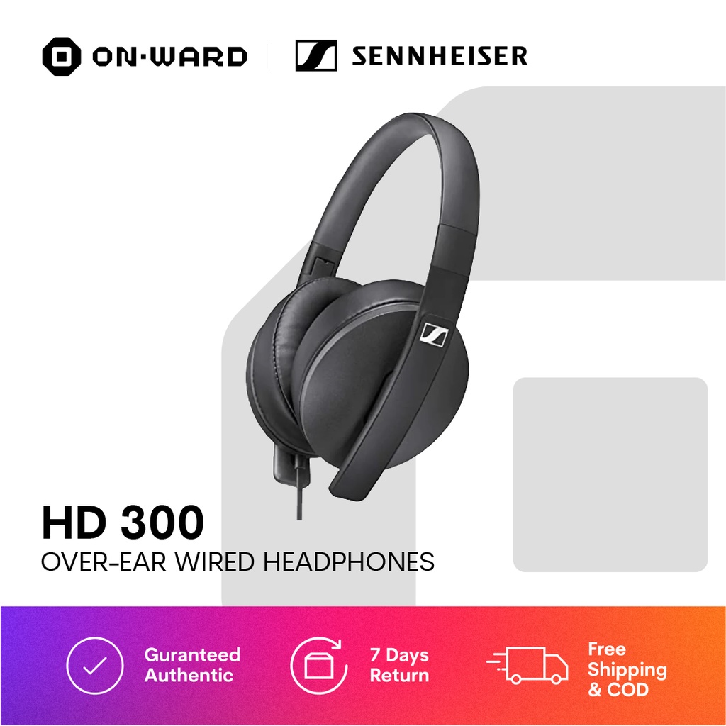 Sennheiser HD 300 Closed Back, Around Ear Headphone | Shopee Philippines