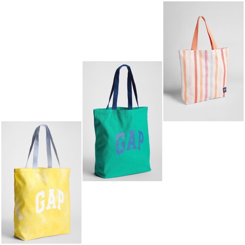 GAP CANVAS LOGO TOTE BAG Shopee Philippines