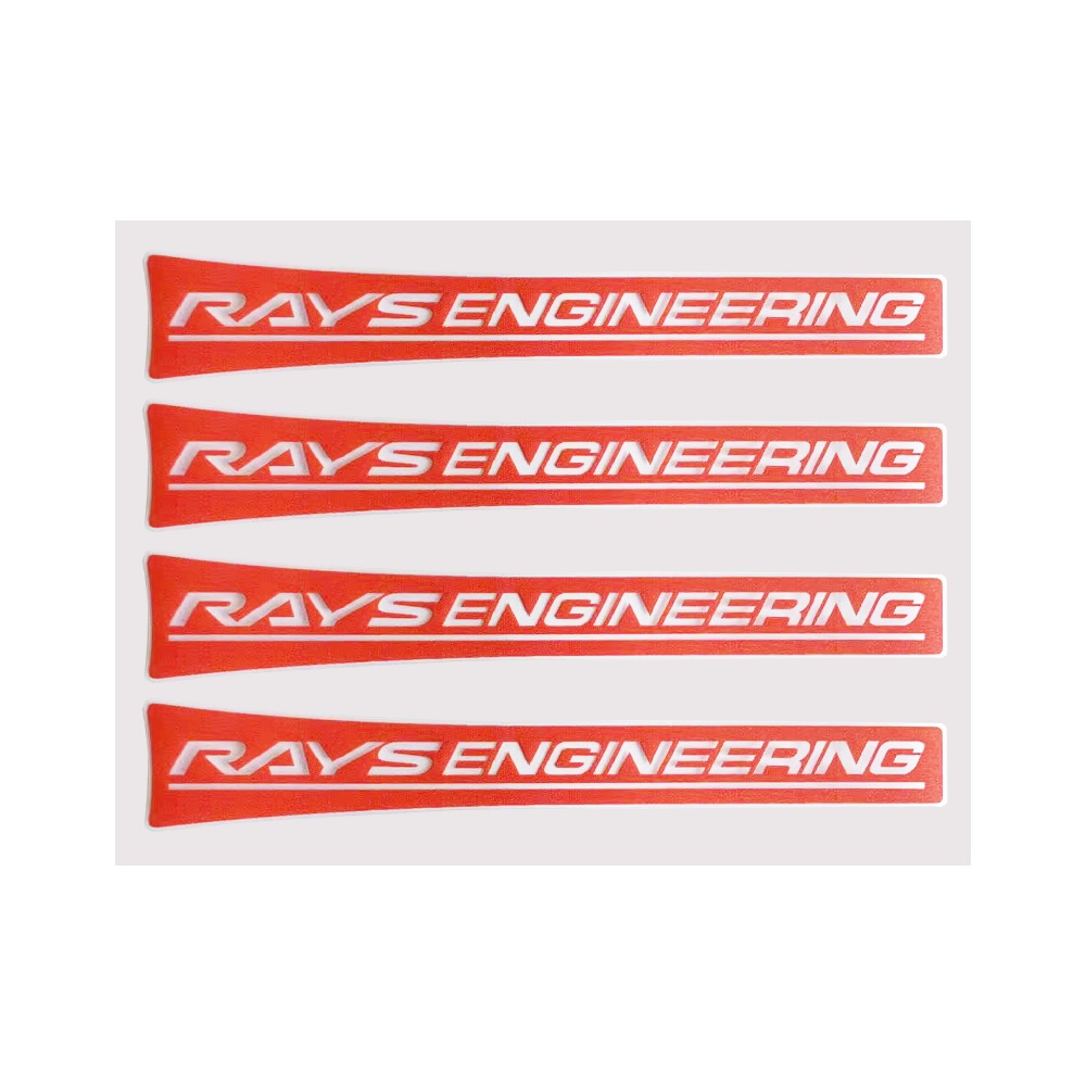 RAYS VOLK RACING RIM STICKER 130mm*20mm PVC High Quality | Shopee ...