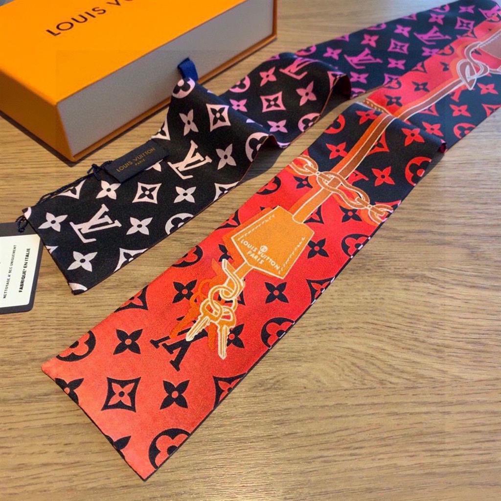 LOUIS VUITTON [with package] , Lv Scarf, Lv Hair Band, Lv Tie, Lv Ribbon,  Lv Strap, Lv Ribbon, Lv Bow